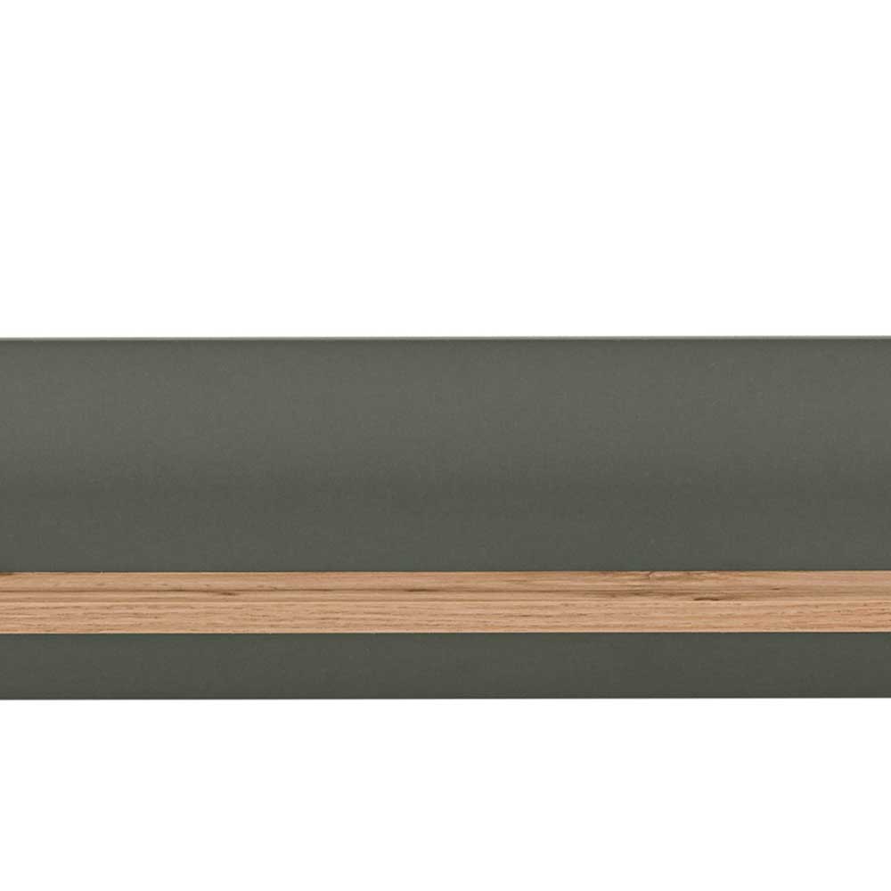 Modernes Wandboard in Graugrün & Wildeiche - Eylan