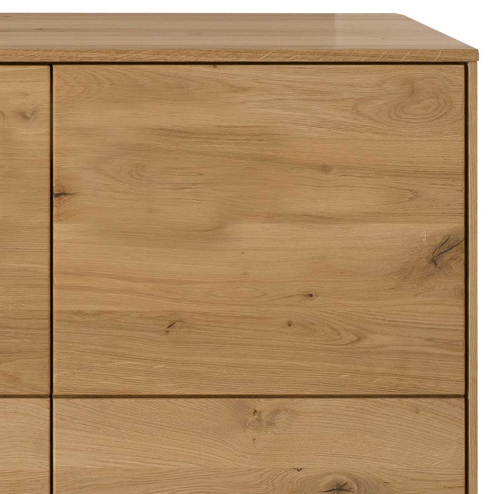170x80x44 cm Wildeiche Sideboard geölt - Obinson