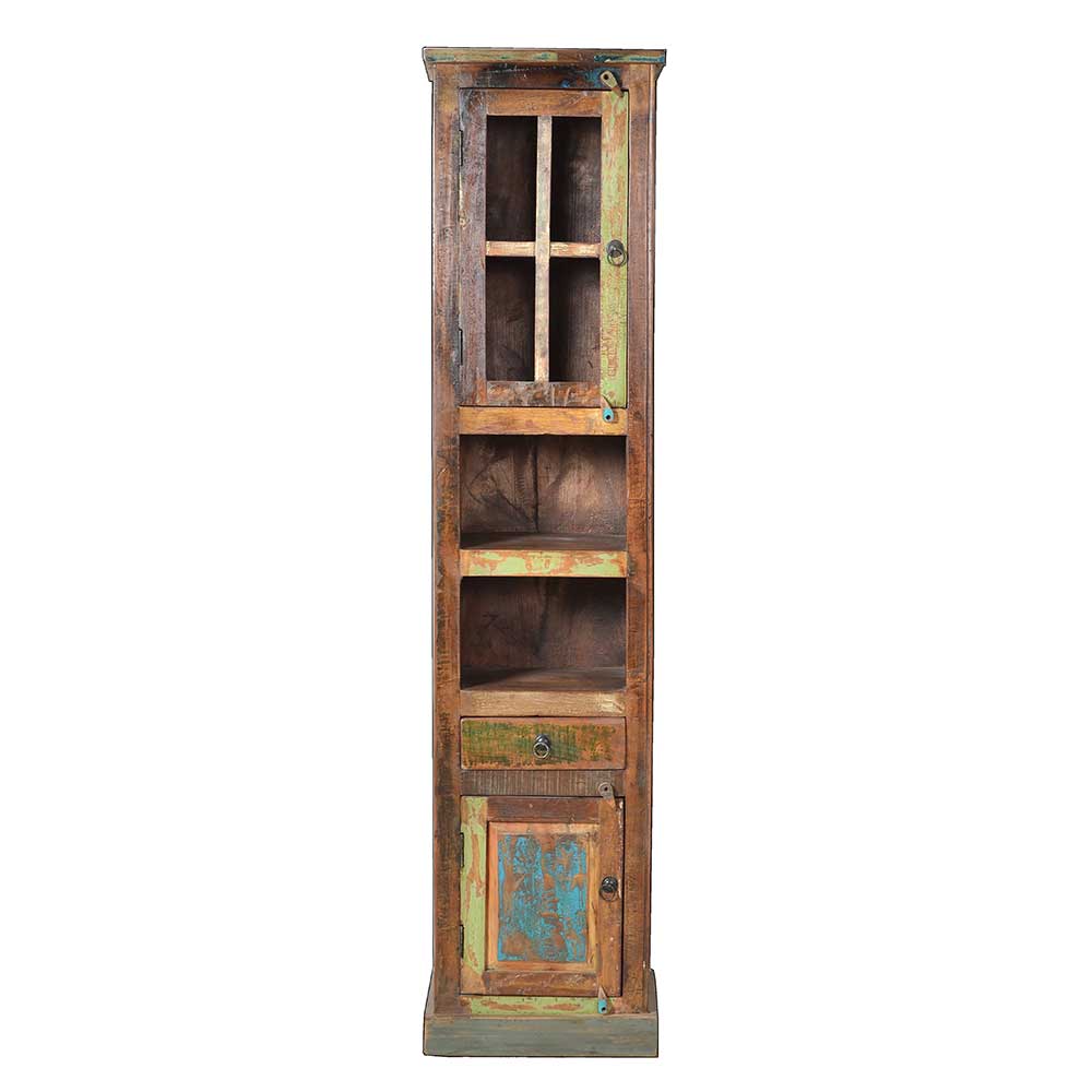 Shabby Badmöbel aus Recyclingholz - Jamaica (fünfteilig)