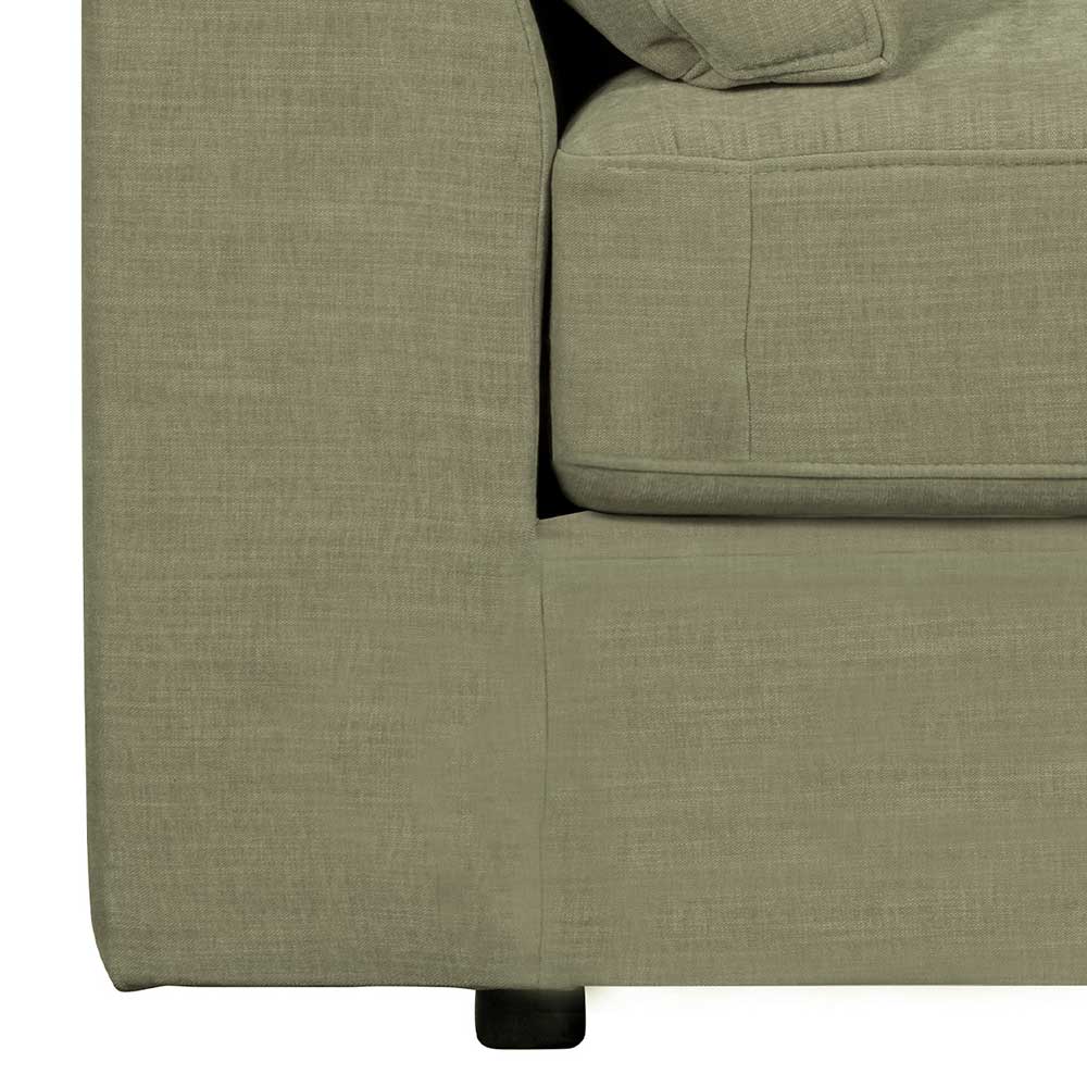 Modulare Couch - Endelement mit Armlehne rechts - Perconia