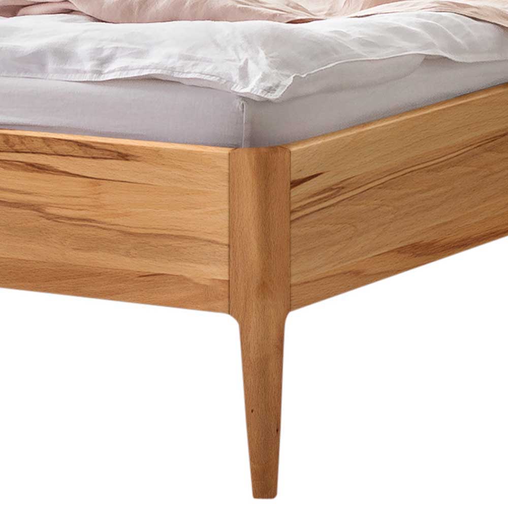 Wildbuche Doppelbett in 160x200 oder 180x200 - Urezzas