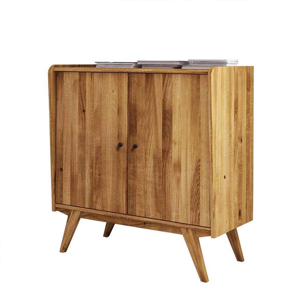Massive Türen-Kommode im Mid Century Stil - Hardus