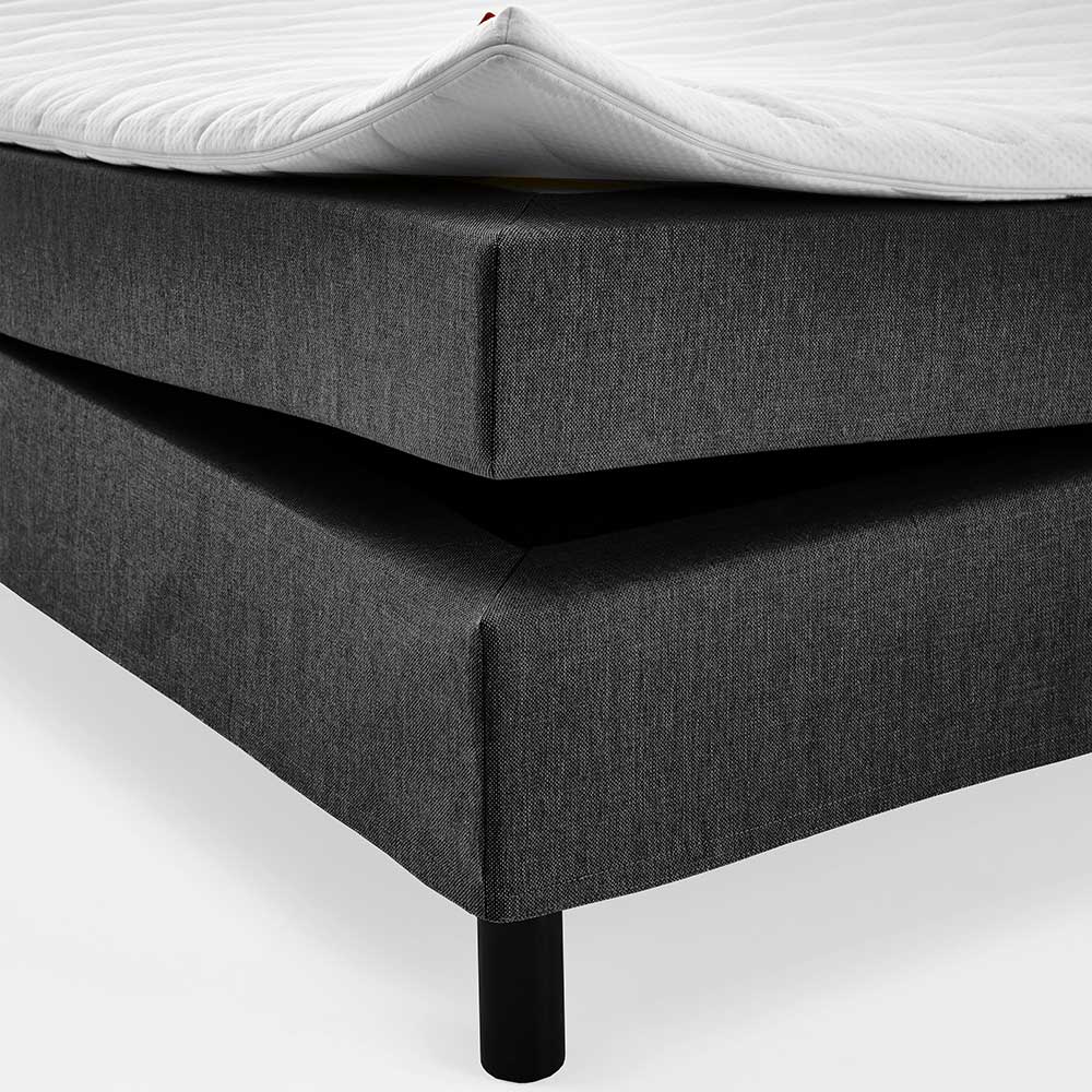 Günstiges Komplettbett in H2 - kein Kopfteil - Cloenra