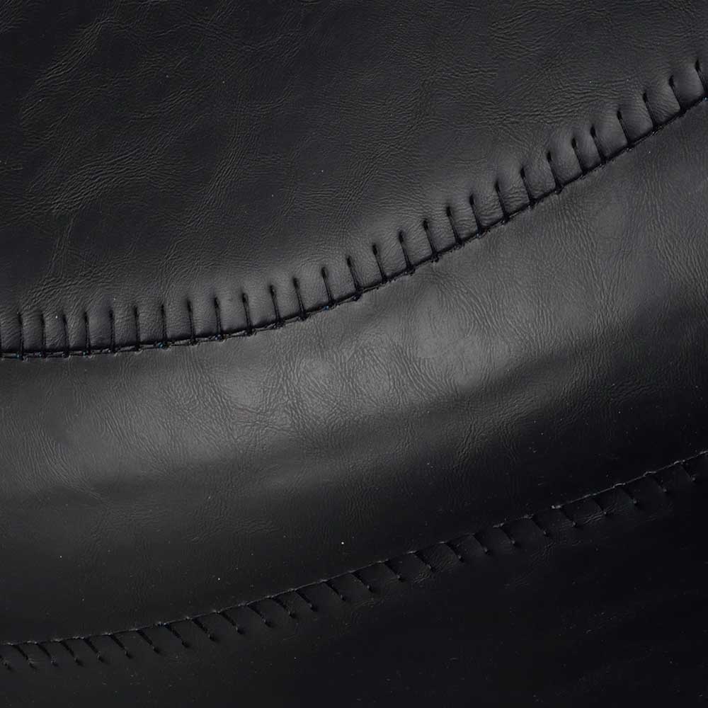 Esszimmer Schalenstuhl in Schwarz Merlin Kunstleder (2er Set)