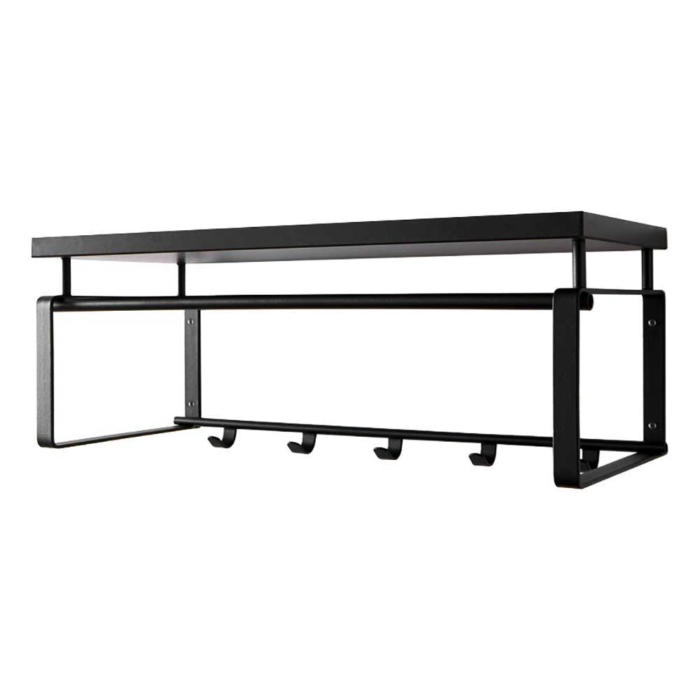 70cm breite Garderobe in Schwarz - Satroni I