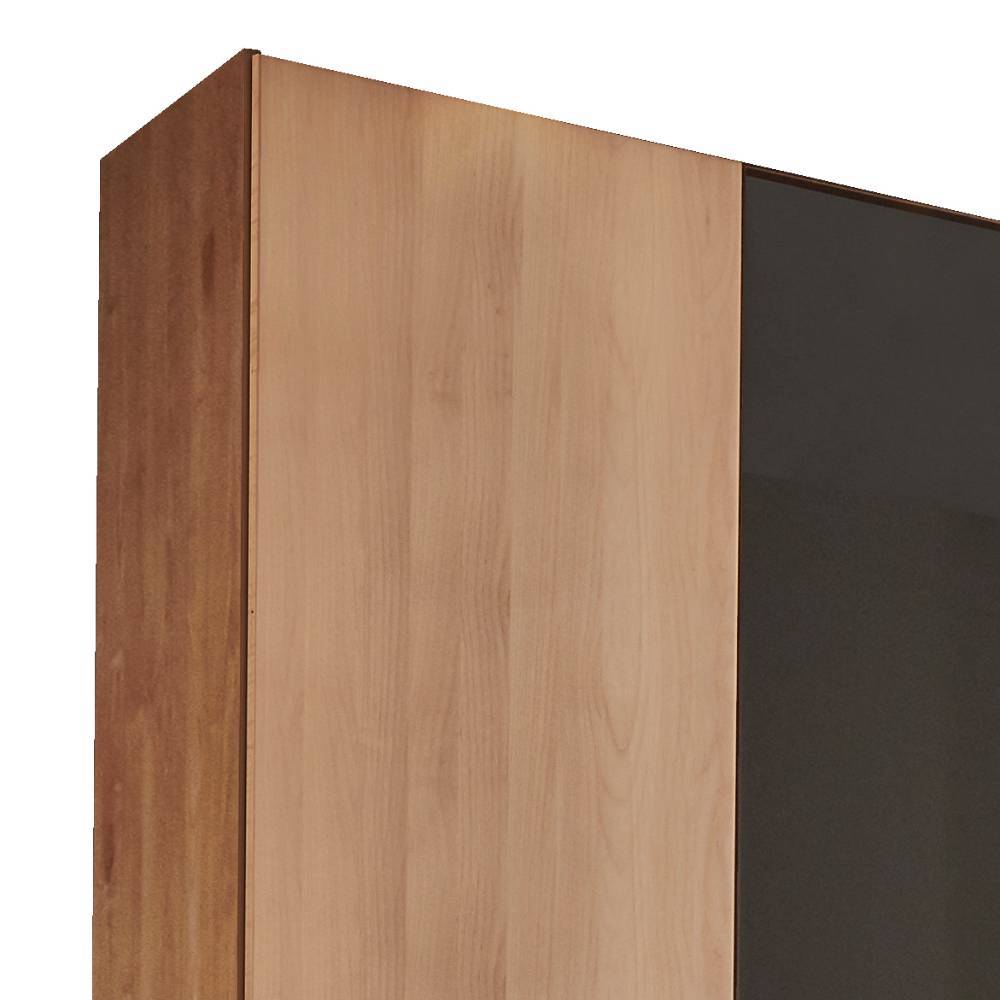 4-türiger Kleiderschrank mit zwei Glastüren - Hung