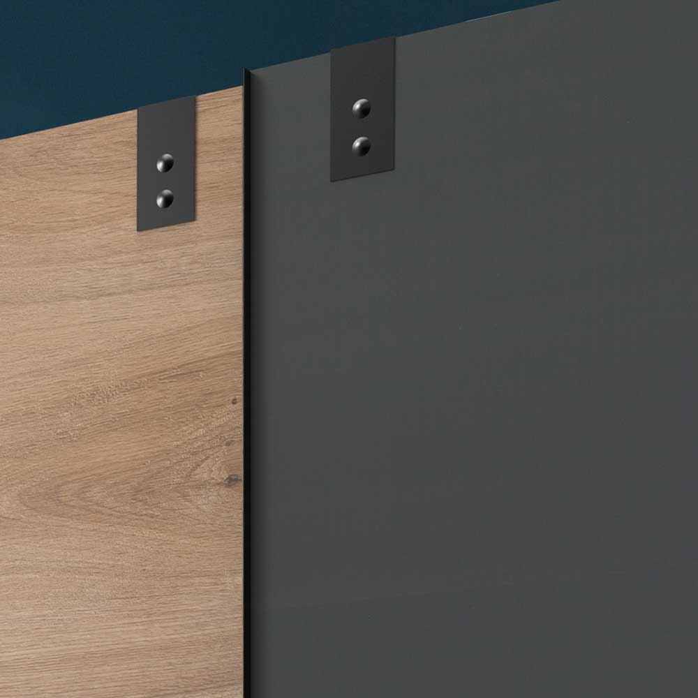 Schiebetürenschrank im Industry und Loft Stil - Janeiro