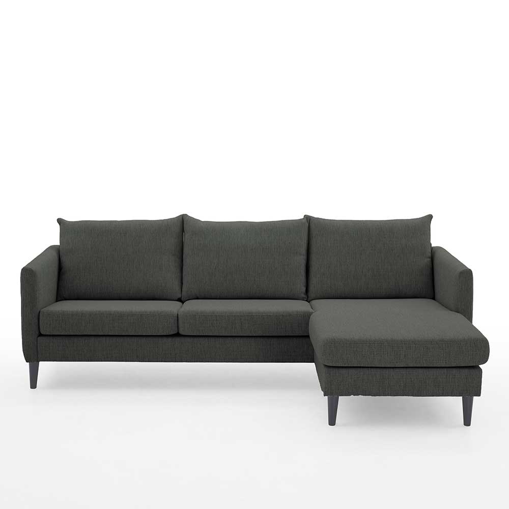 Ecksofa für drei Personen in Anthrazit - Soltropa