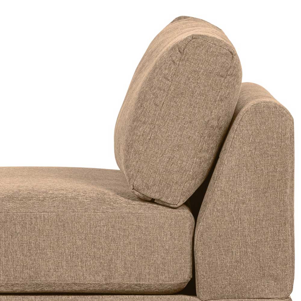 Sofamodul Element in Champagner Chenille - Icoleran