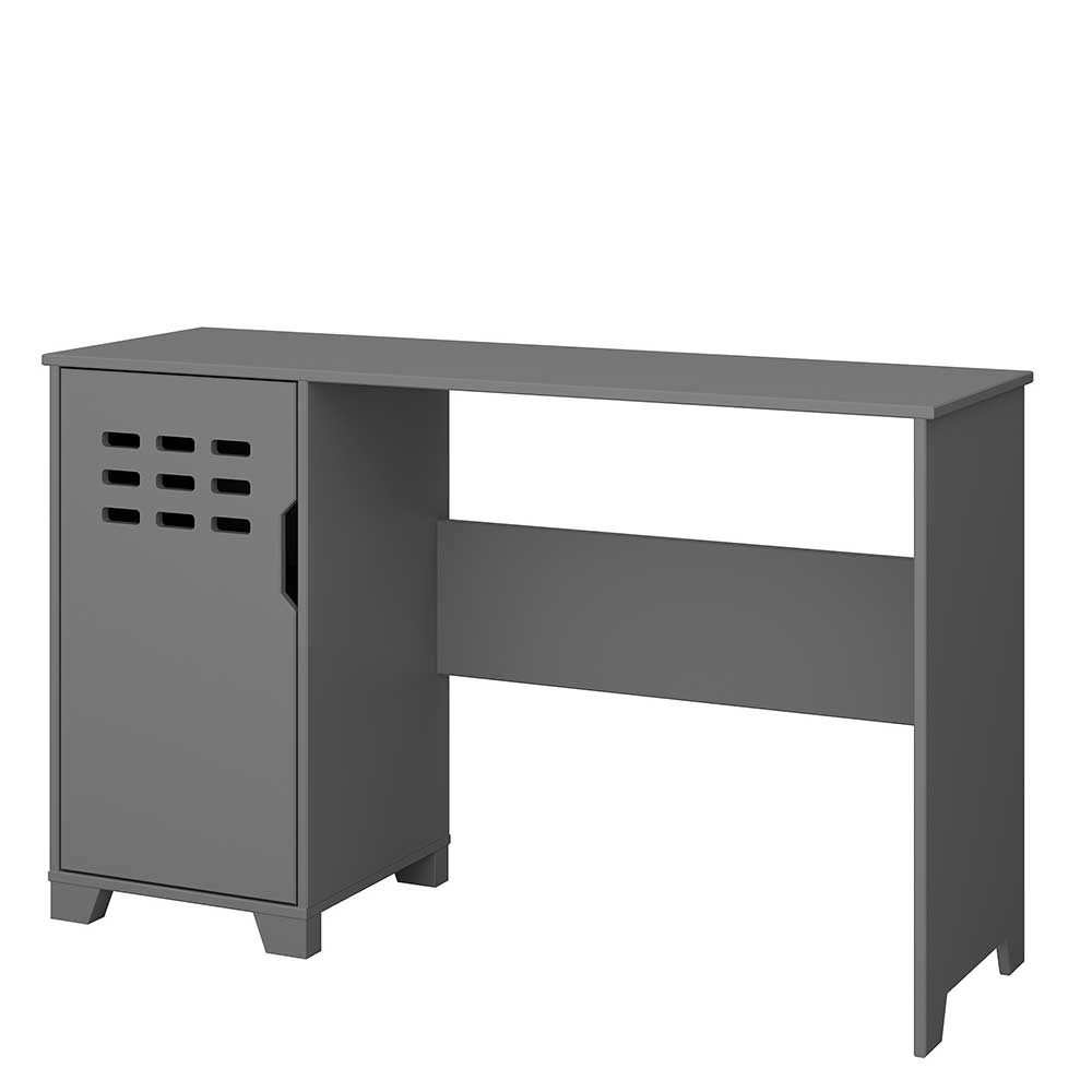 Skandi Schreibtisch in Grau 123x40 cm - Niento