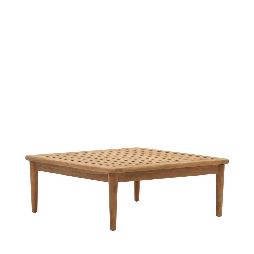 Niedriger Gartentisch Couchtisch aus Teak - Palm