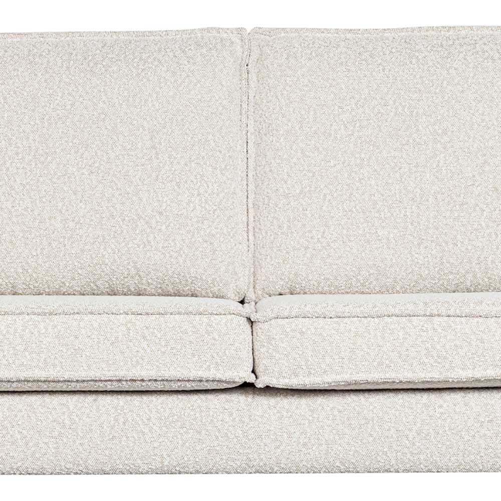 Zweisitzer Wohnzimmercouch in Beige Boucle - Elisa