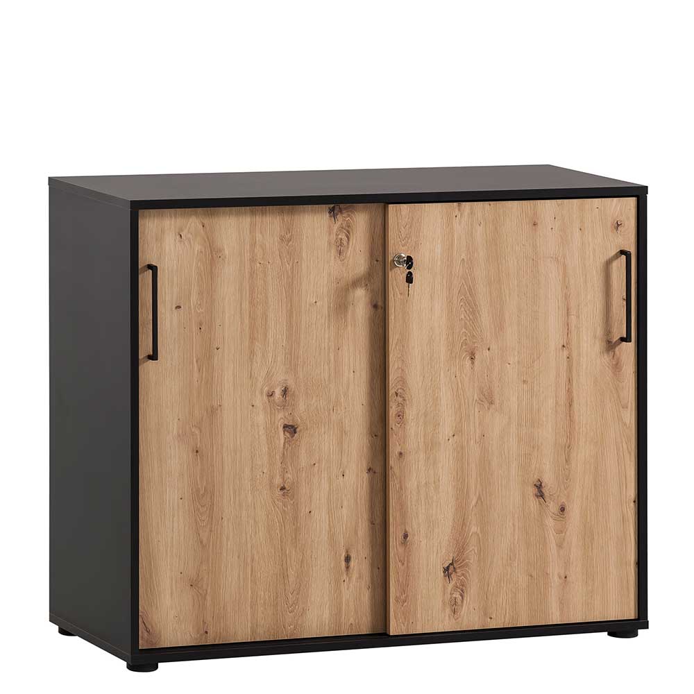 Komplettes Arbeitszimmer Möbelset - Evasilica (siebenteilig)