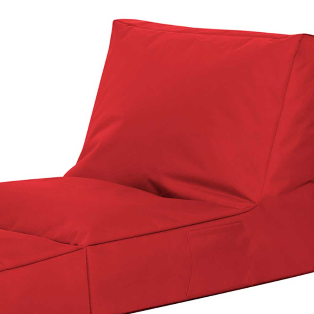 Liege Sitzsack Marlene in Rot