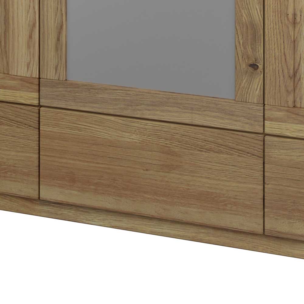 Asteiche Schlafzimmerschrank teilmassiv - Riostar