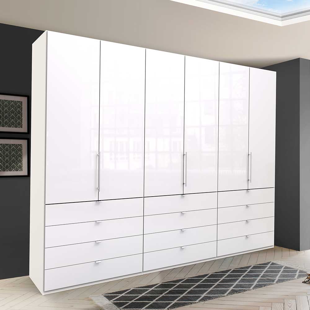 Stauraum Schlafzimmerschrank in Weiß - Dolienca