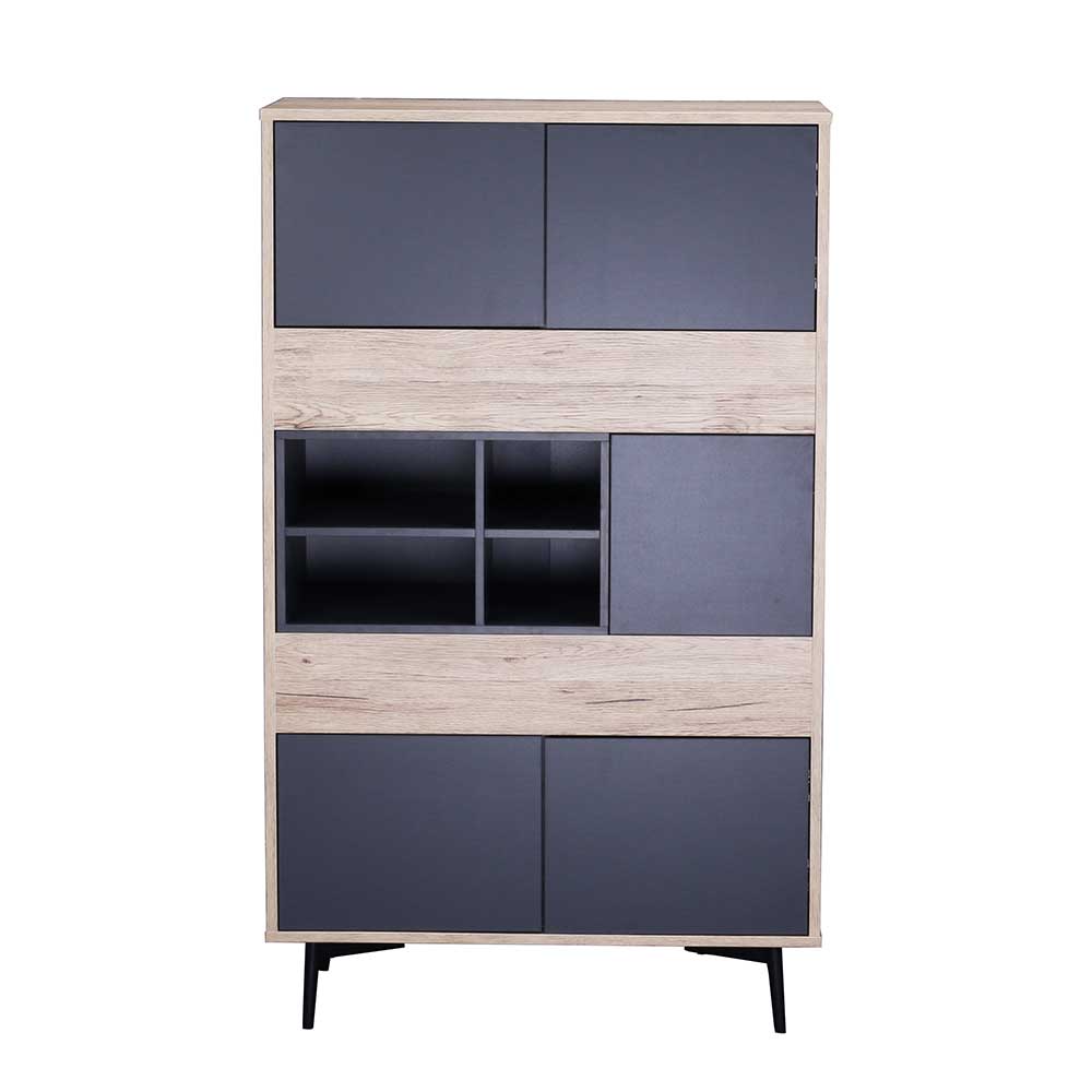 78x130x39 Highboard zweifarbig - Marica