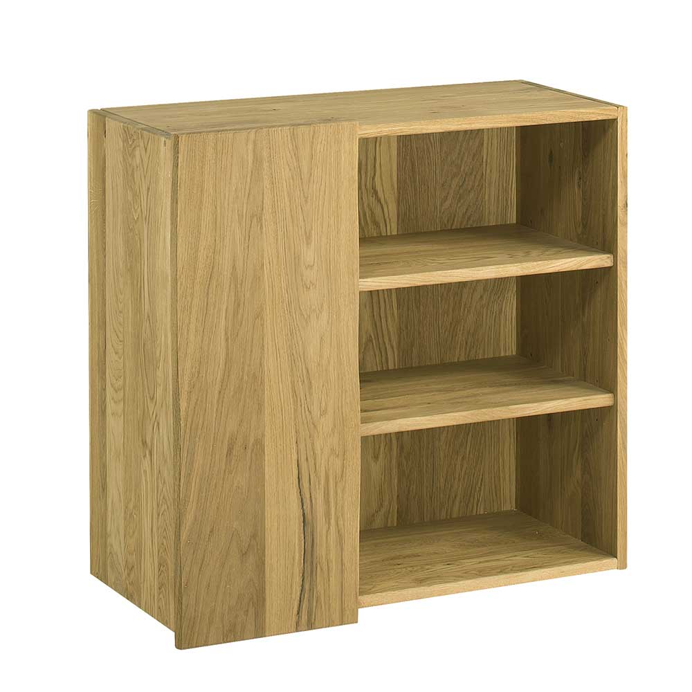83x83cm Flur Holz Regal mit Schrankfach - Avidora