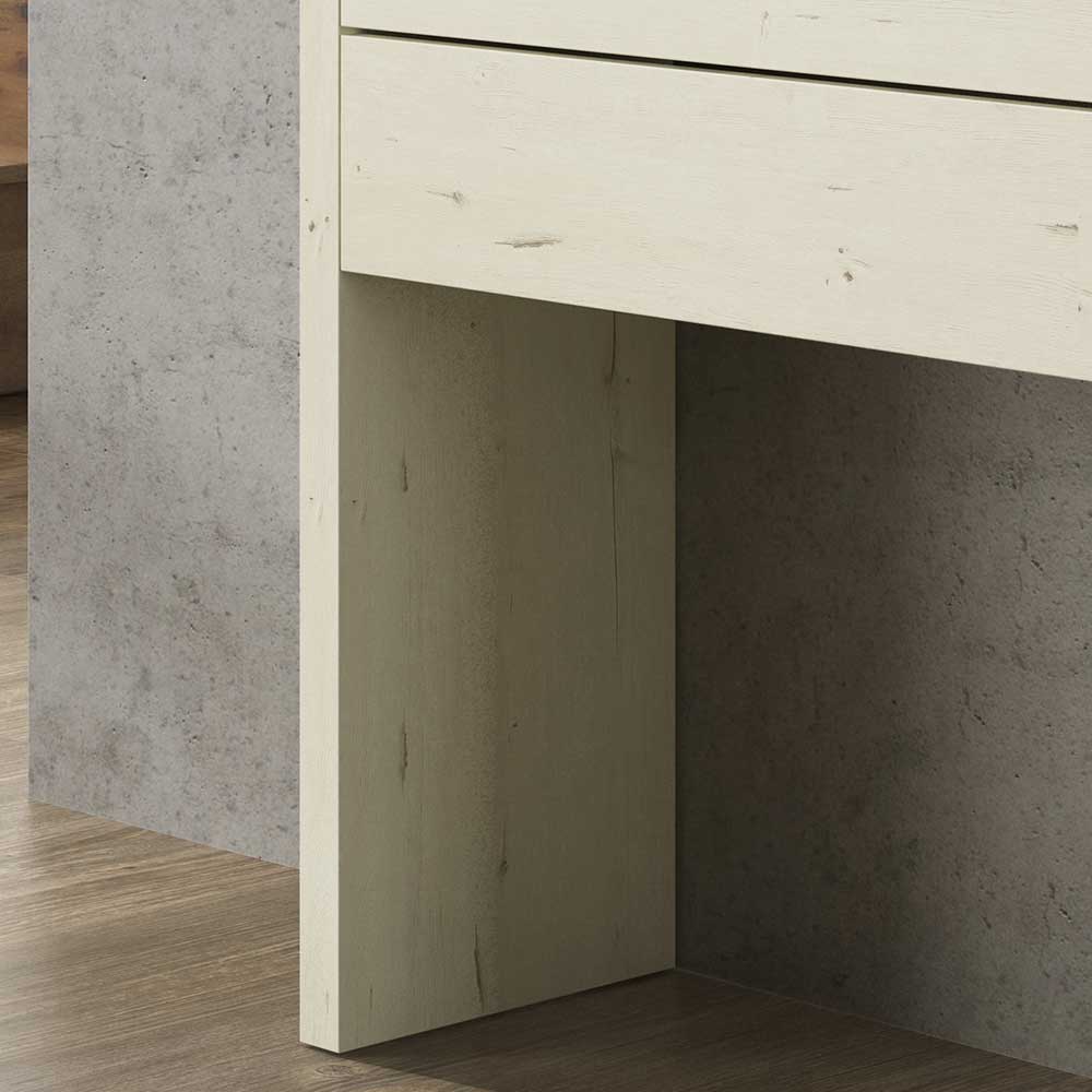 87x145x29 Konsolentisch & Spiegel Set - Inegrados (vierteilig)