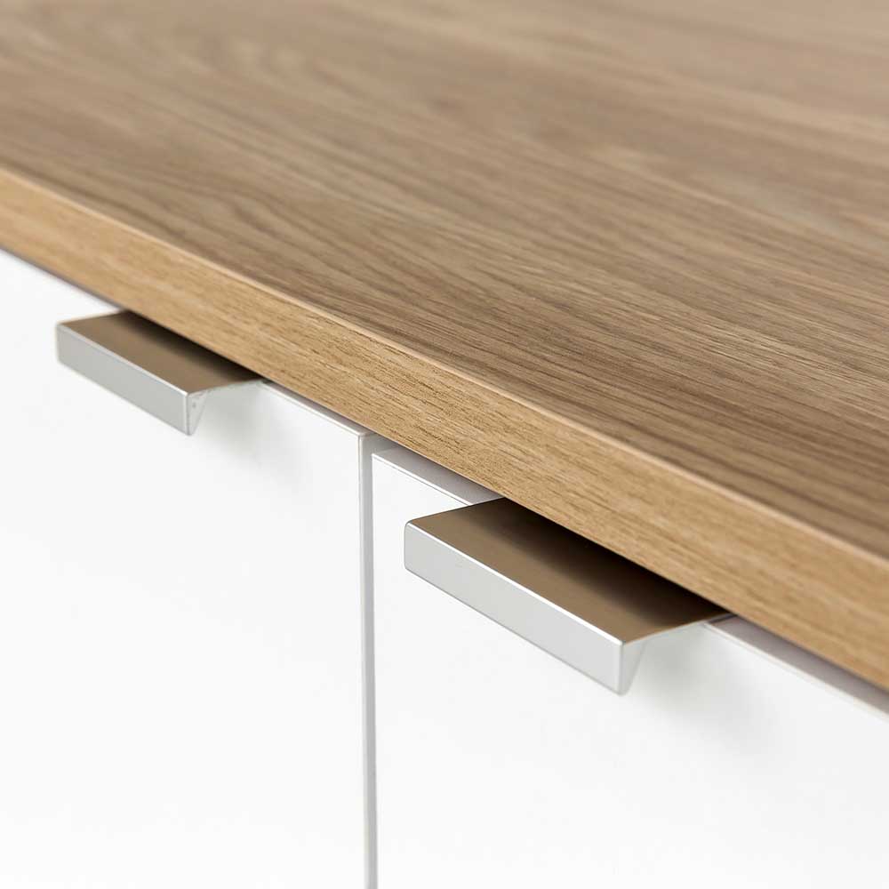 Sideboard mit drei Türen & drei Fächern - 145x78x39 - Castagno