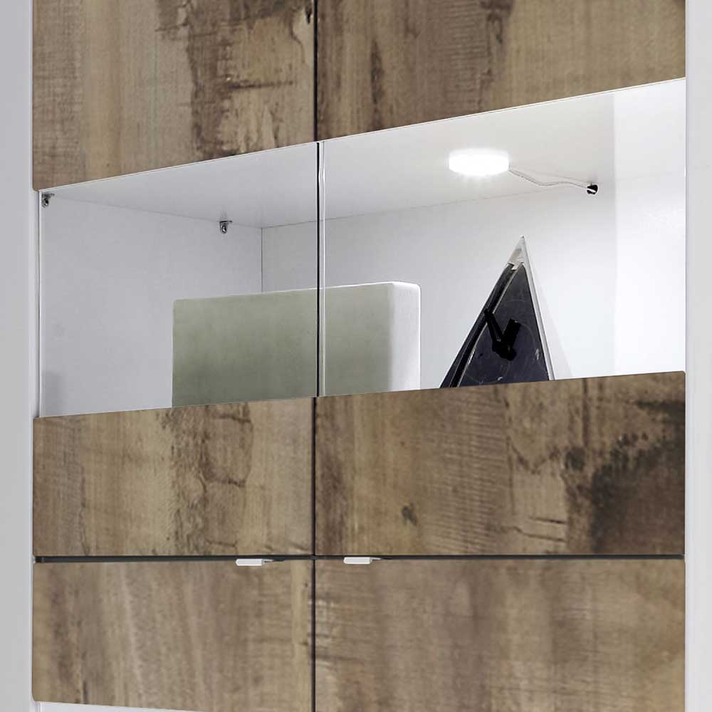 TV Anbauwand Kombination modern - Olvenion (dreiteilig)