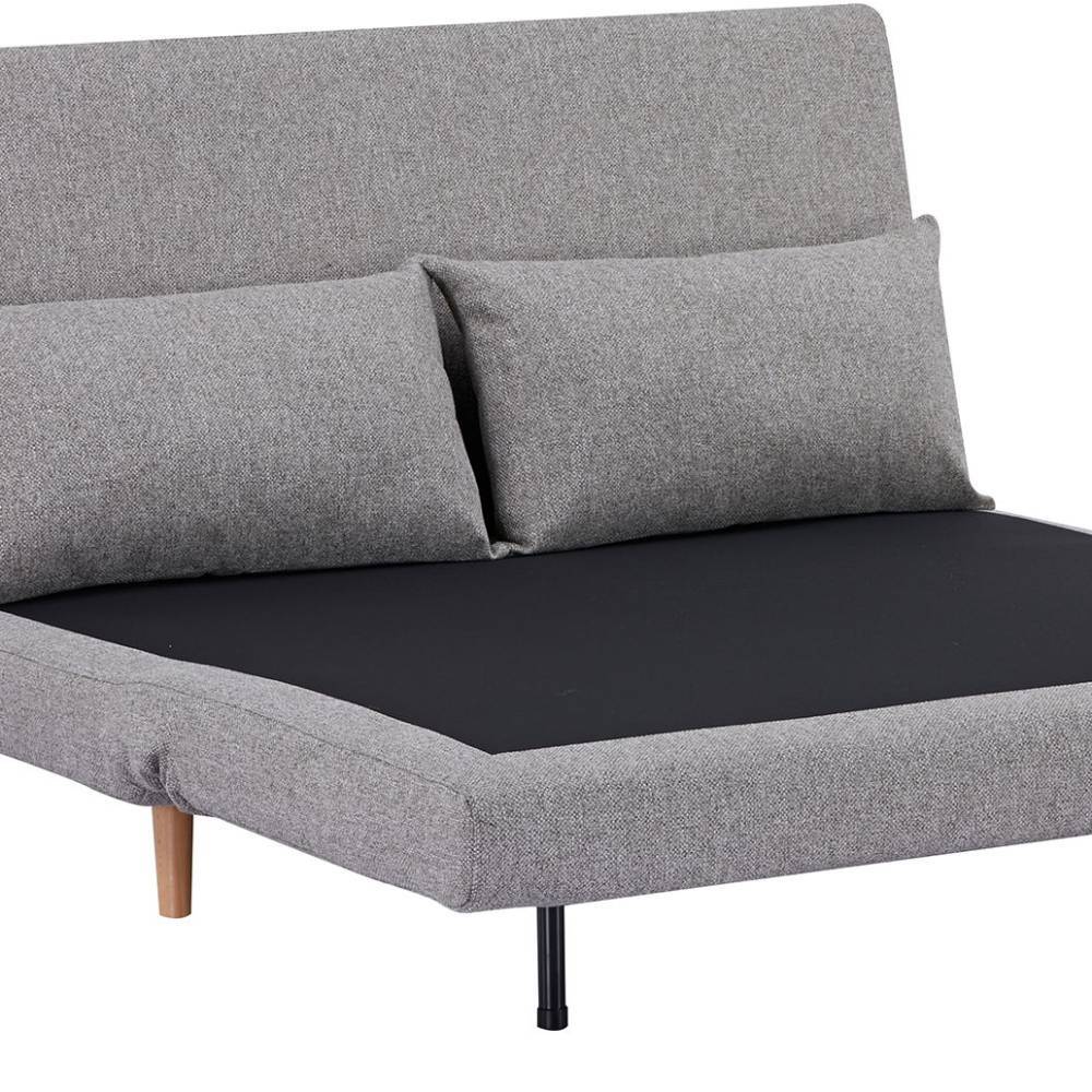 Faltsofa in Grau und Birke - Lucas