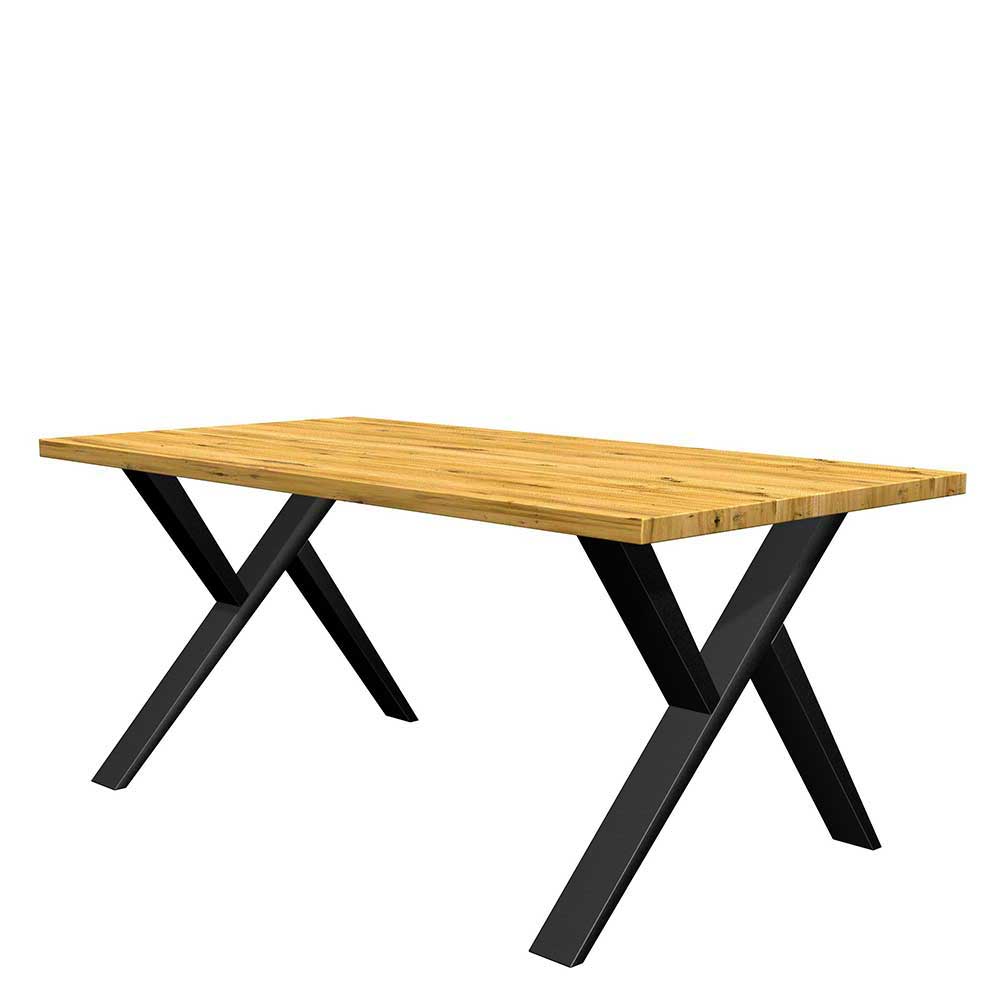 Designertisch aus Eiche geölt - Nicholos