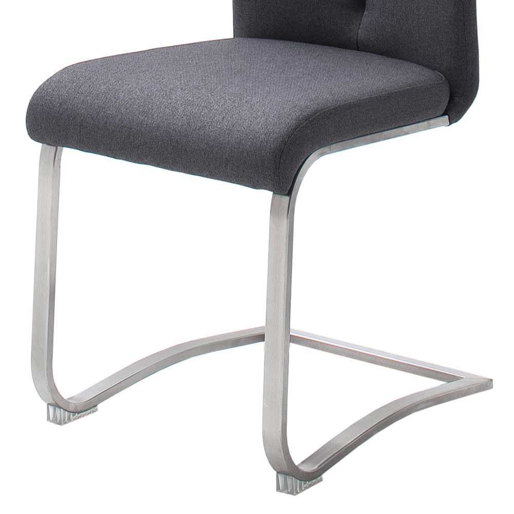 Polsterstuhl mit Swing-Gestell - Millie (2er Set)