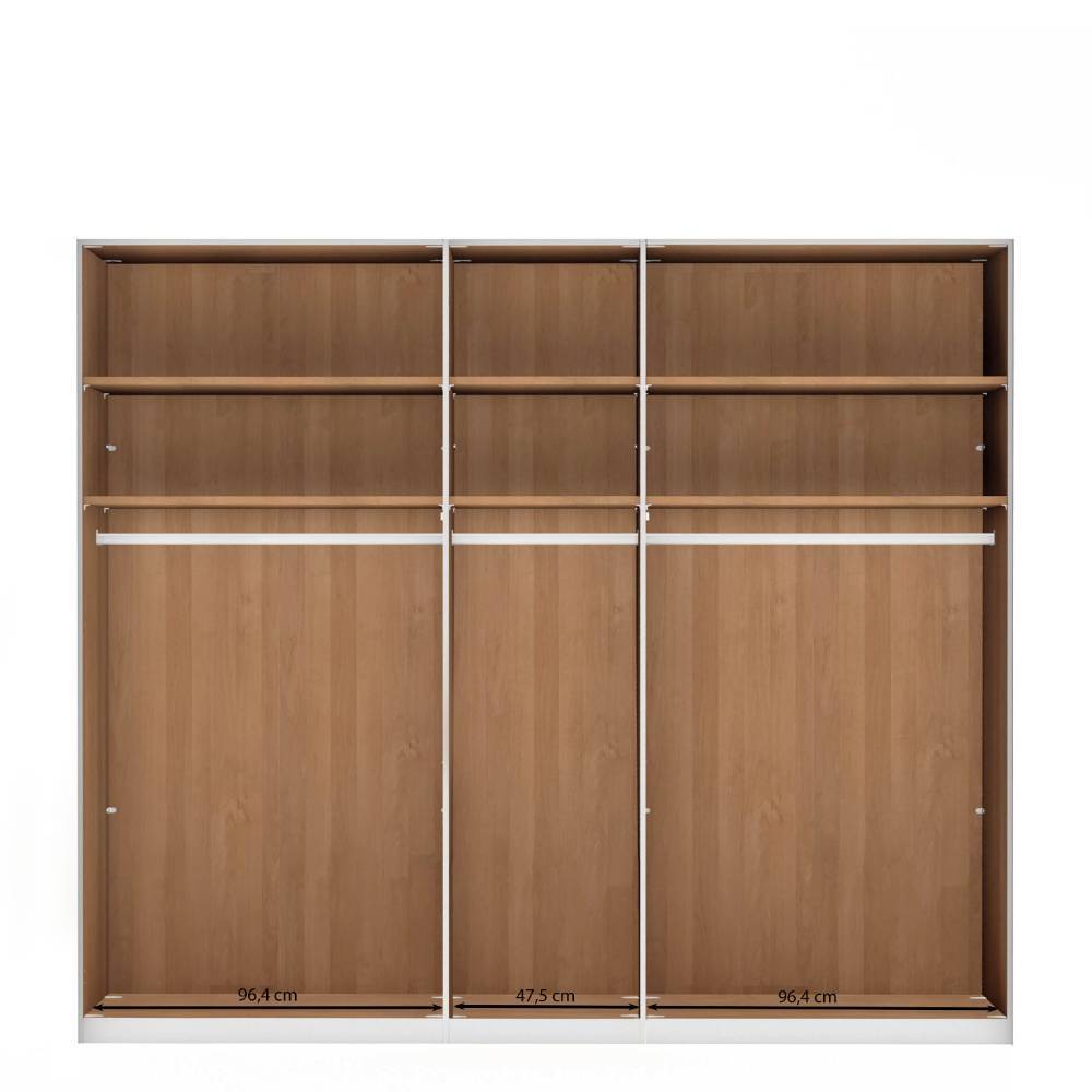 Drehtürenschrank mit fünf Türen - Yanicas