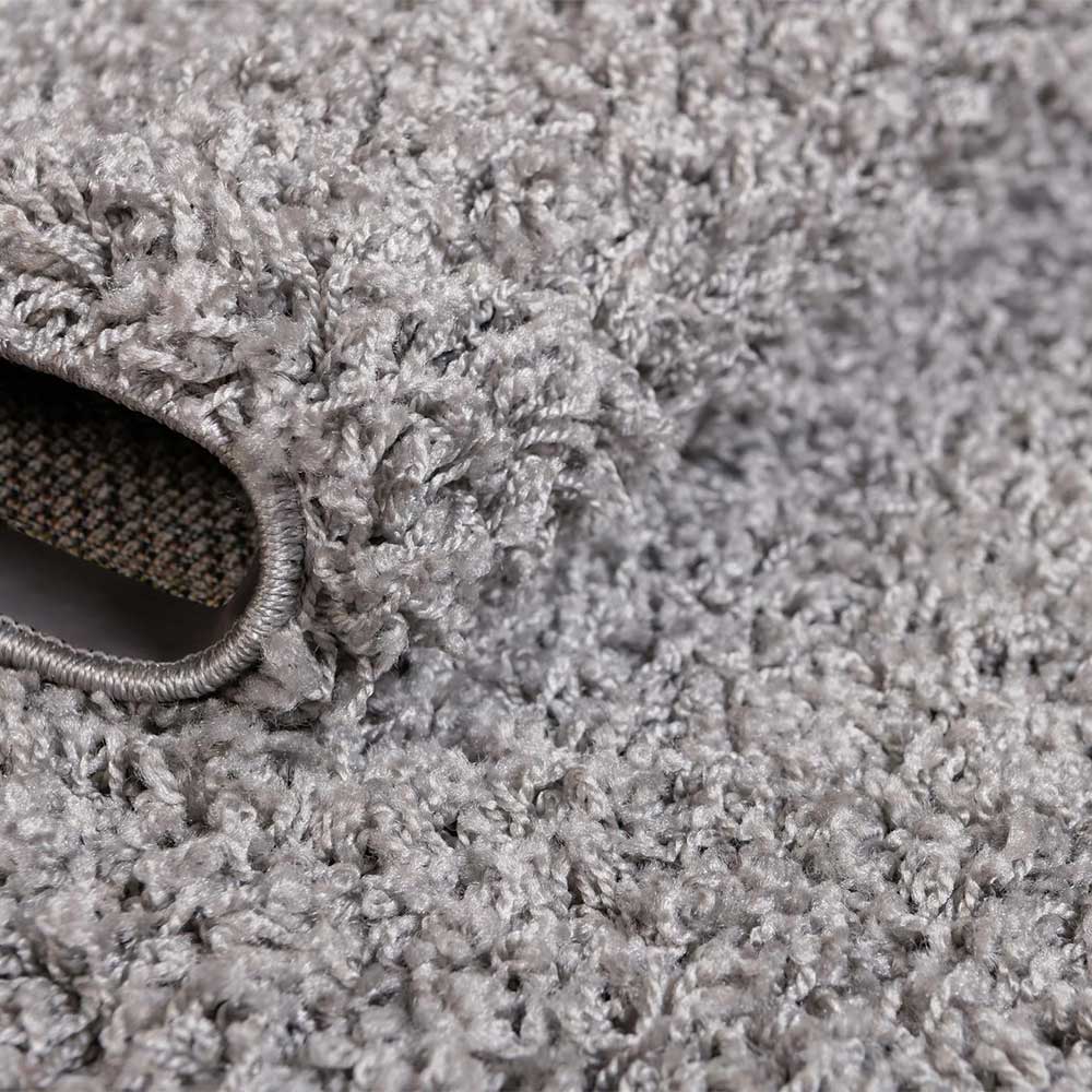 Teppich mit Hochflor in Hellgrau - Sirias