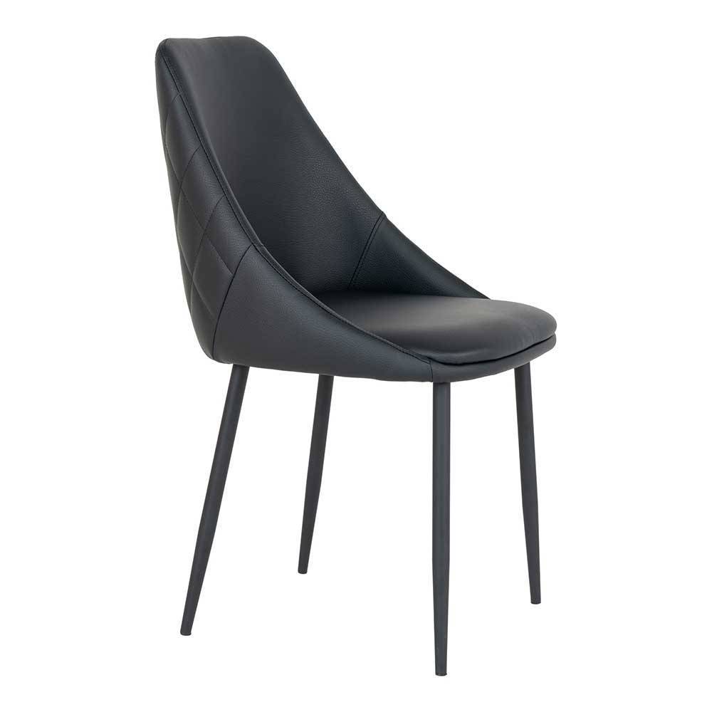 140x95 Esstisch & Polsterstühle - Georgetta (fünfteilig)