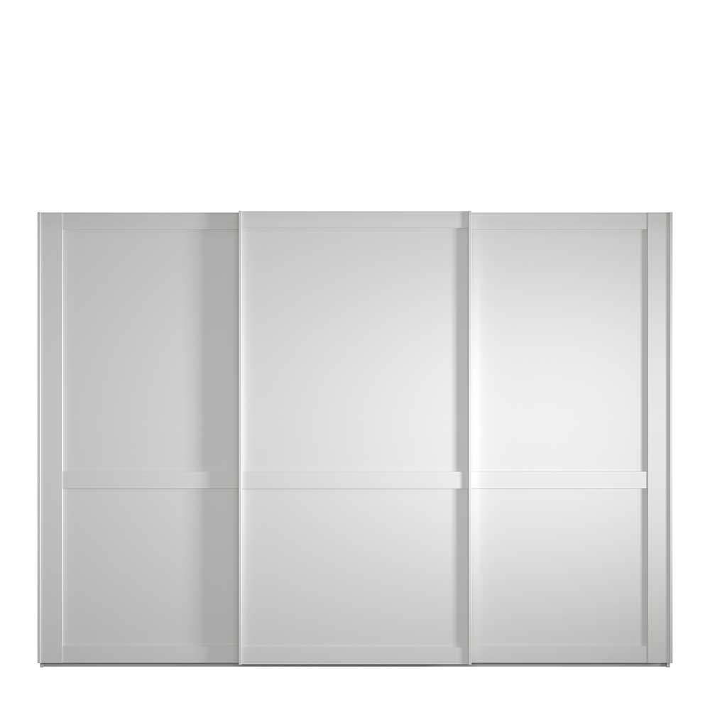 Landhaus Kleiderschrank mit drei Schwebetüren - Flinn