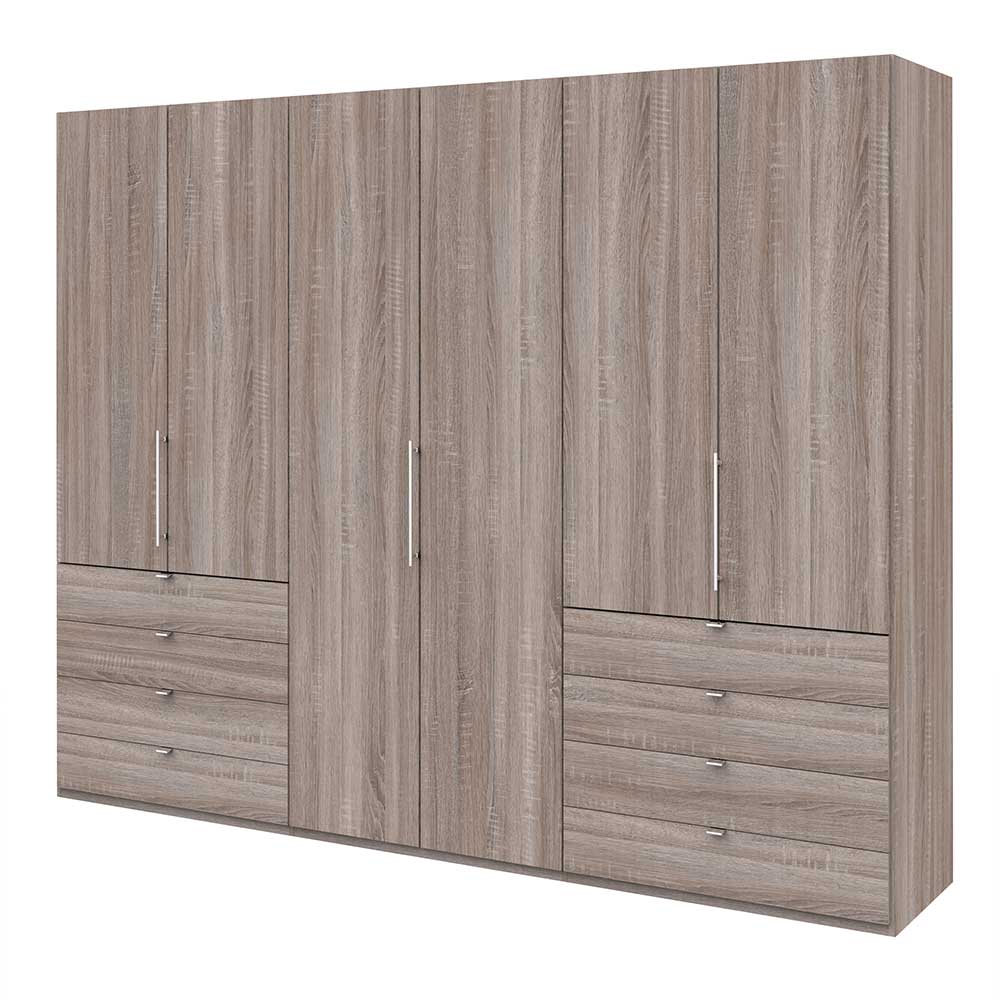 Komfort Kleiderschrank mit acht Schubladen - Crenba