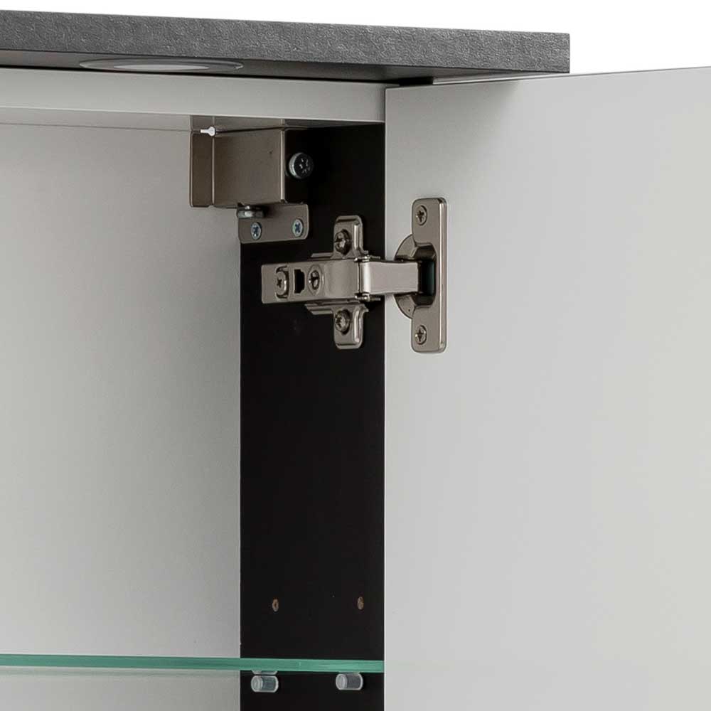 Moderner Badschrank mit Spiegeltür - Vulcanisa
