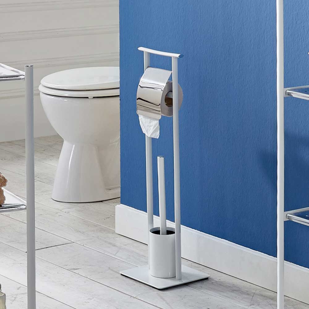 Toilettenpapierhalter Christin mit Bürste