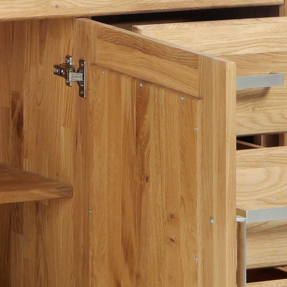 Modernes Wildeiche Sideboard massiv - Miarizia