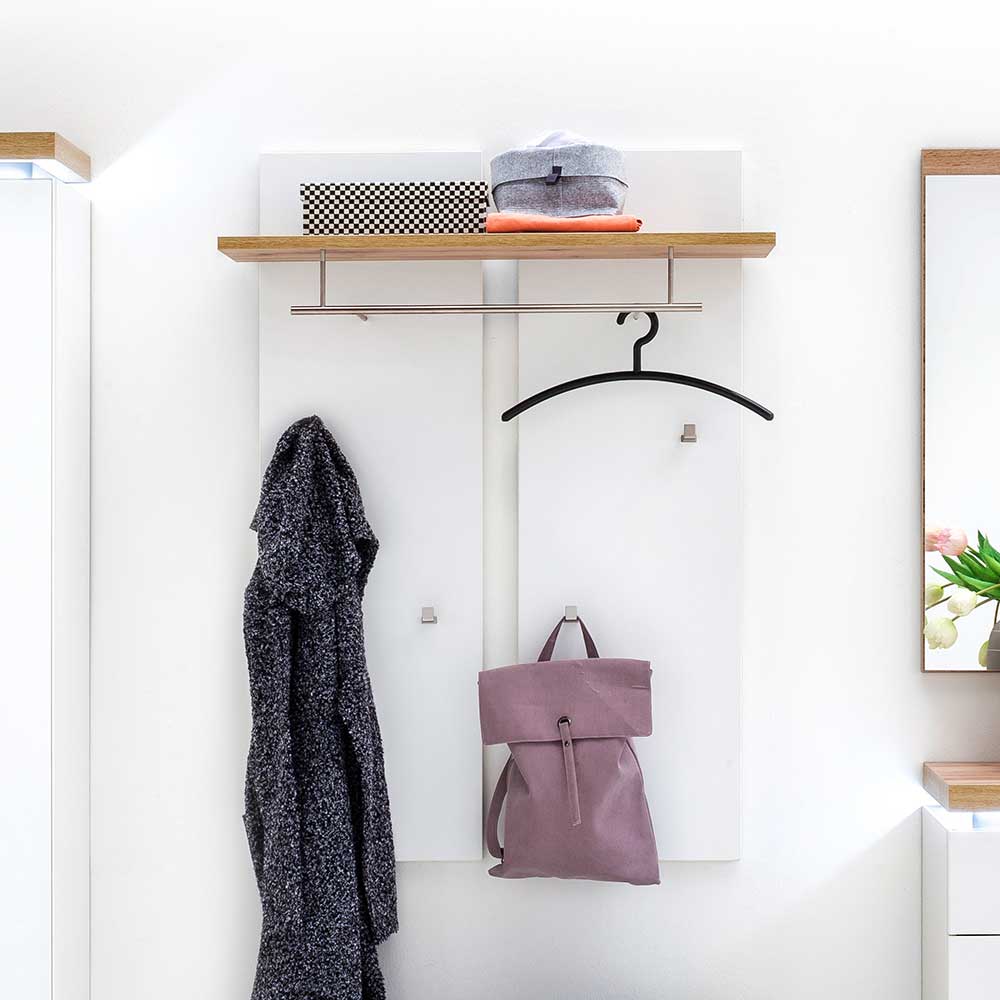 Modern-elegante Wandgarderobe 88x118x28 cm - Nusenia