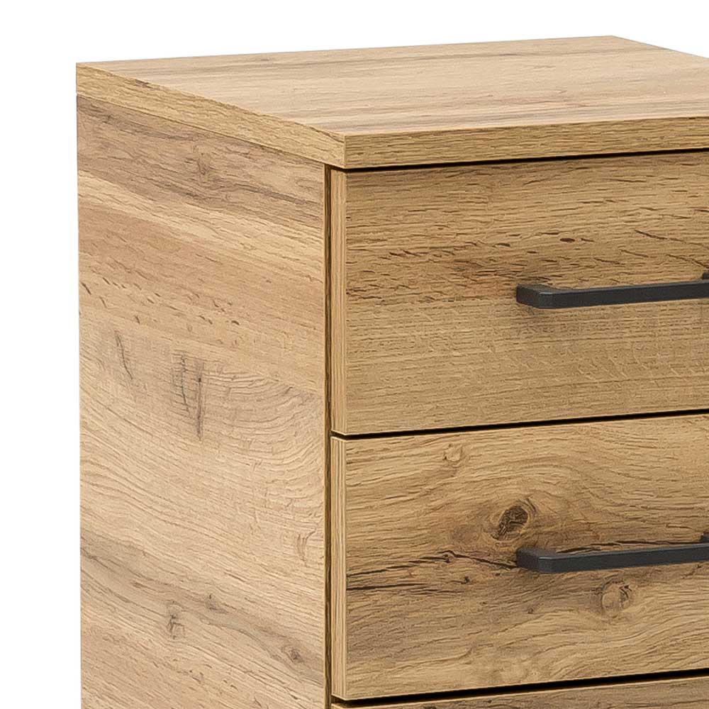 31x89x33 Günstiger Badschrank in Wildeiche Touchwood NB - Jessmi