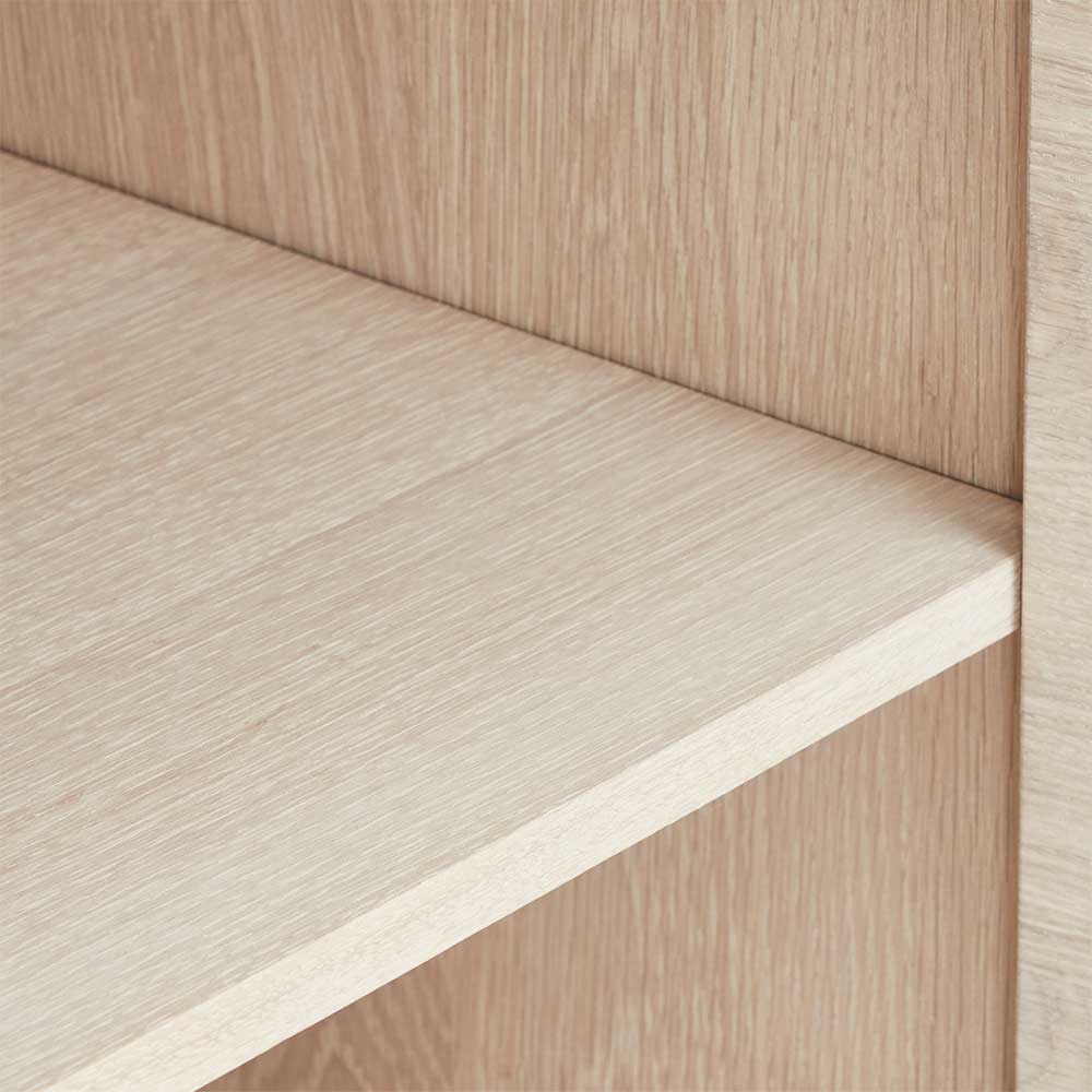 Skandi Sideboard in Eiche Weiß - Lametla