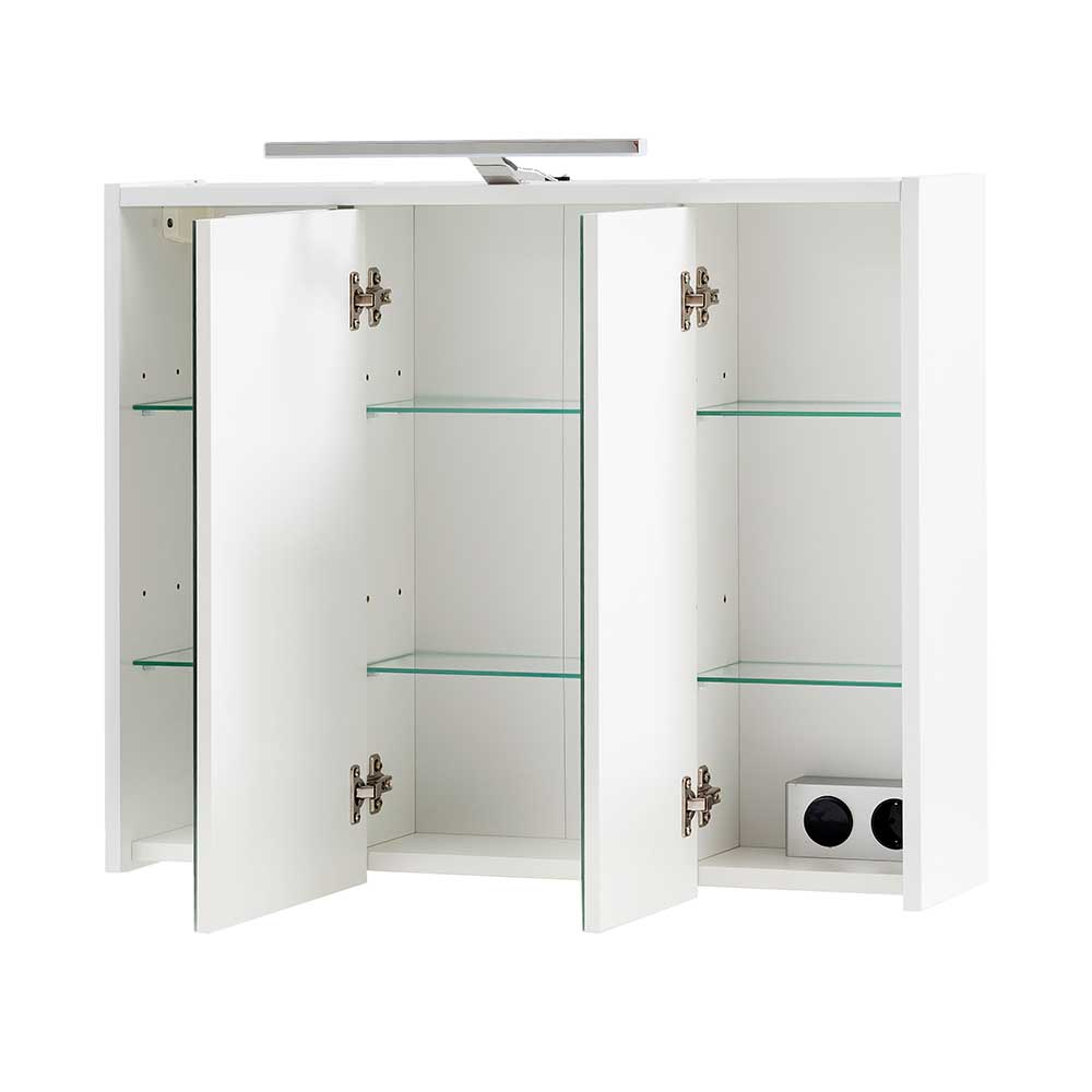 Bad Spiegelschrank - 65 cm oder 75 cm oder 94 cm breit - Vera