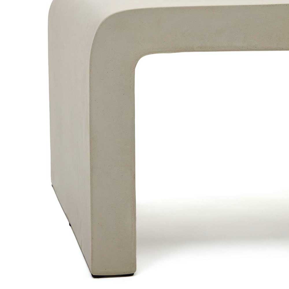 Design Couchtisch aus Faserzement - Stonya