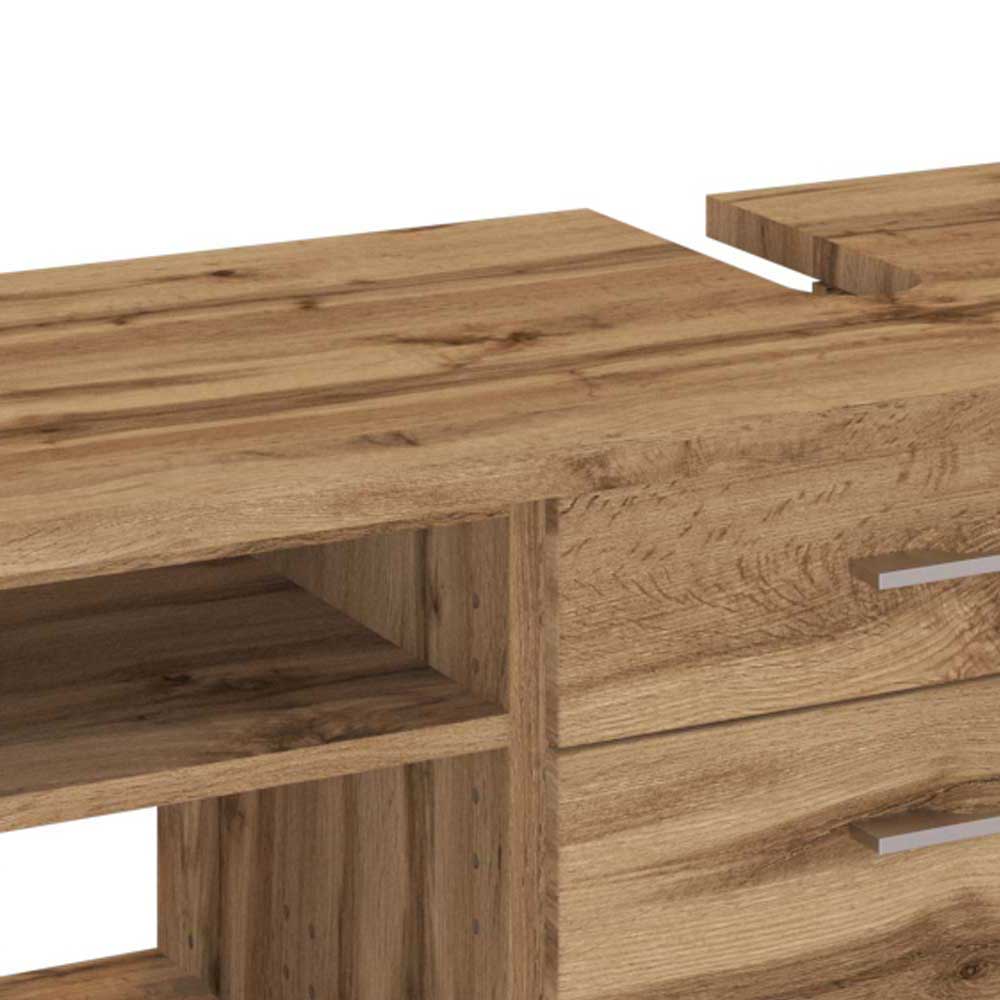 90cm Waschbecken-Schrank mit Regal - Userina
