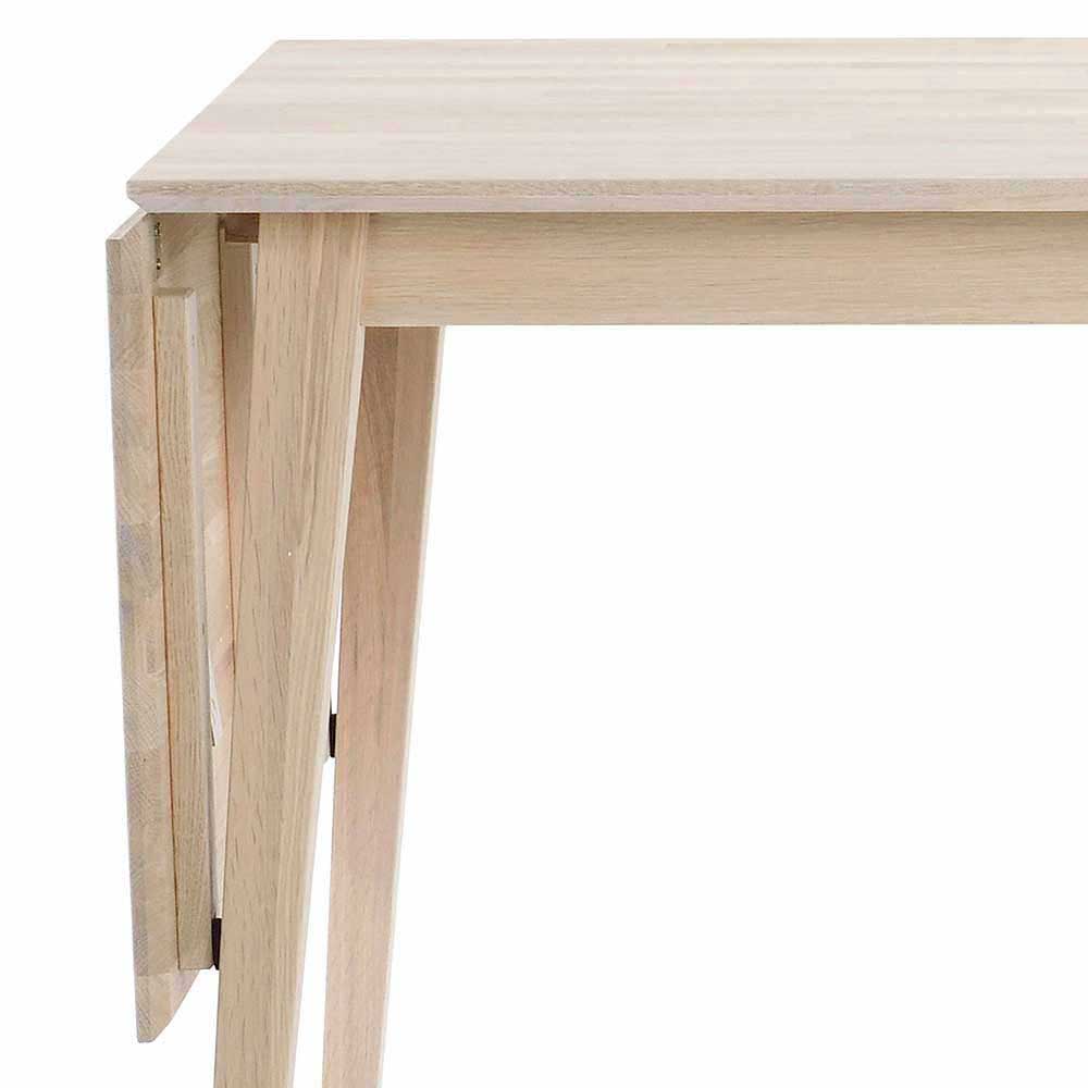 Tisch mit Verlängerung & 4 Stühlen - Pessoa (fünfteilig)