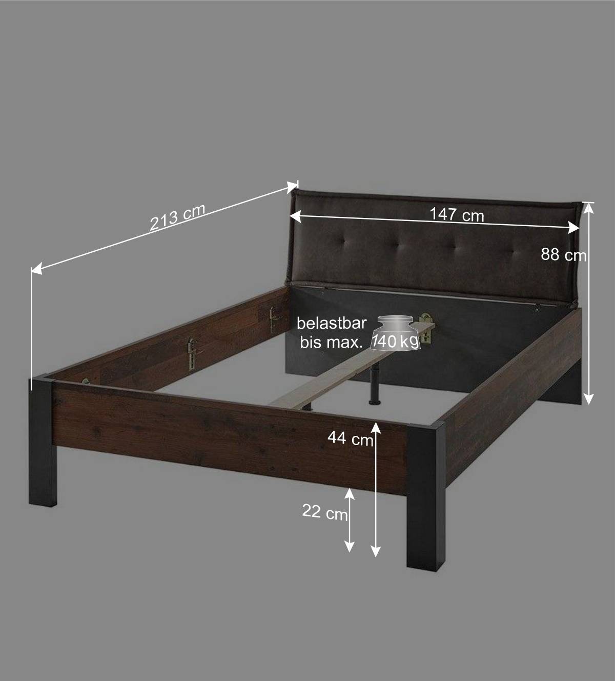 Schlafzimmer Einrichtung komplett - Timuras (vierteilig)