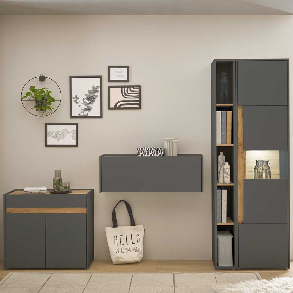 Home Office Arbeitsplatz Ser - Ahilav I (vierteilig)
