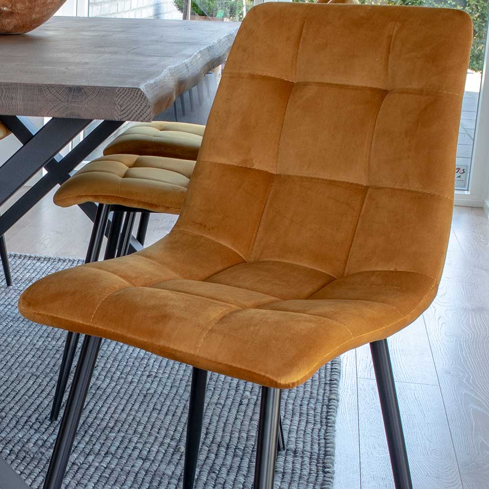 Esszimmer Möbel Set mit Tisch - Anjal (siebenteilig)