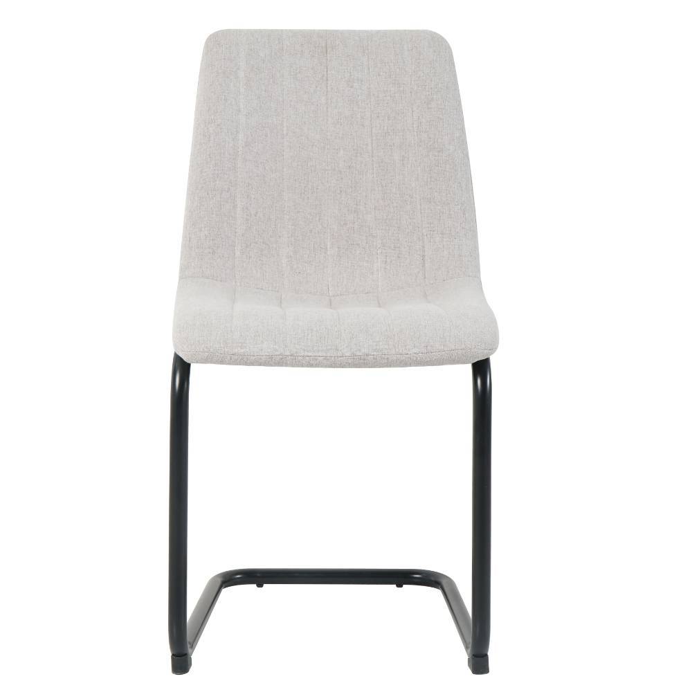 Schwingstuhl in Beige - Salvadore (2er Set)
