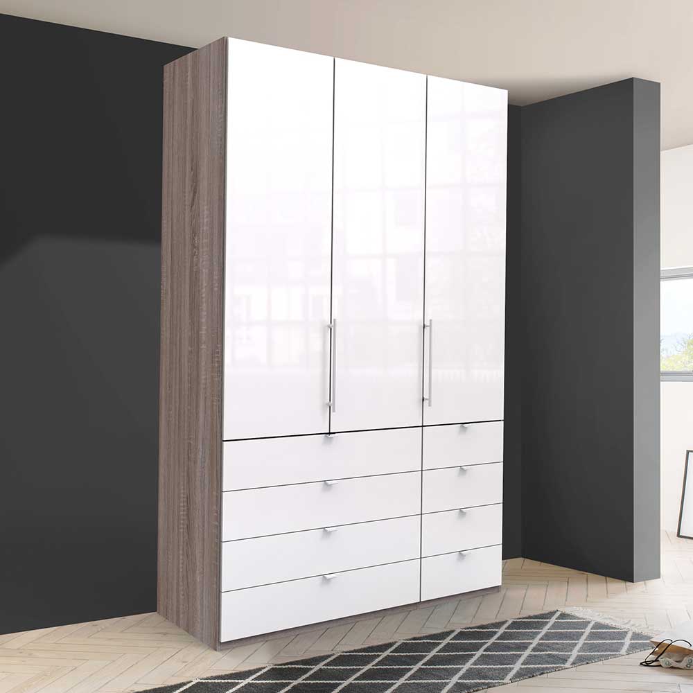 Schlafbereich Kleiderschrank mit acht Schubladen - Empresian