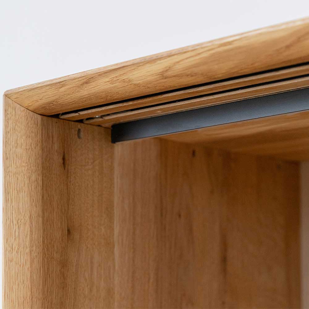 101x101x45 Highboard mit Schiebetüren - Fabiella