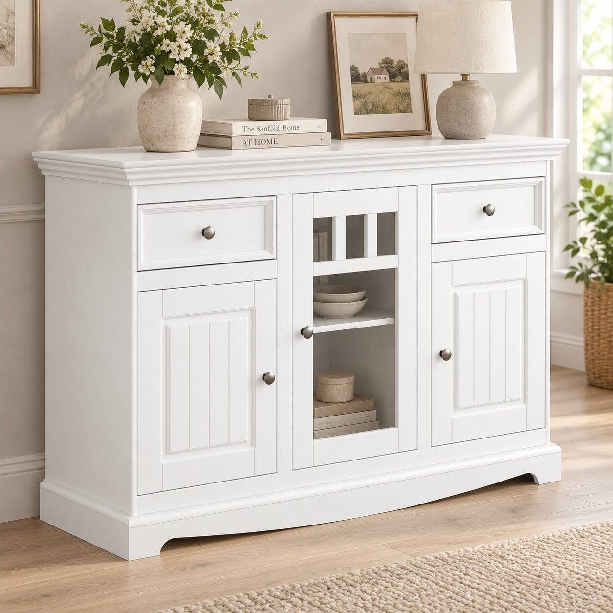 130x85x45 Landhaus Kommode modern - Indico I